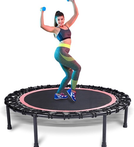 Mini fitness trampoline - fitness, w/
