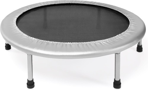 Folding trampoline with - folding,