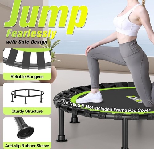 Foldable rebounder - foldable, 40"