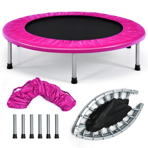Folding rebounder trampoline - rebounder,