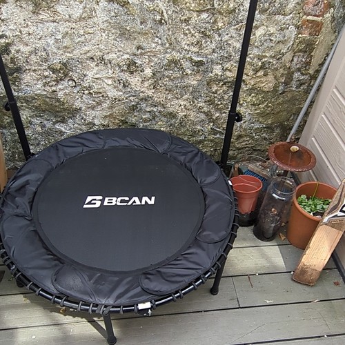 Bcan black fitness rebounder - black,