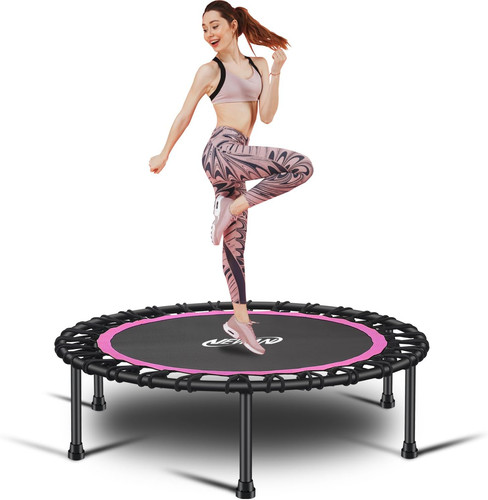 Silent fitness trampoline - fitness,