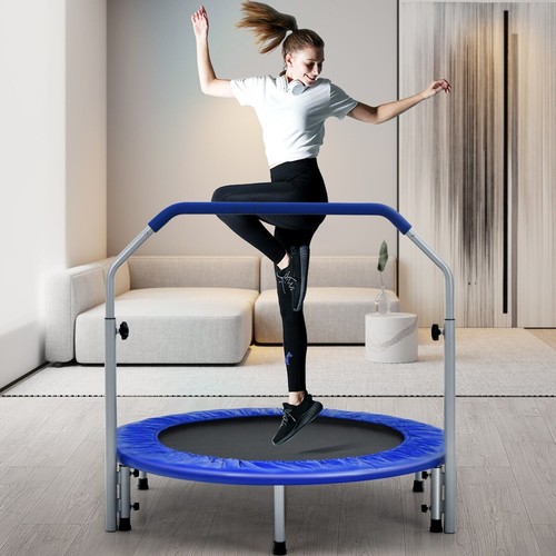 Foldable fitness trampoline - fitness,